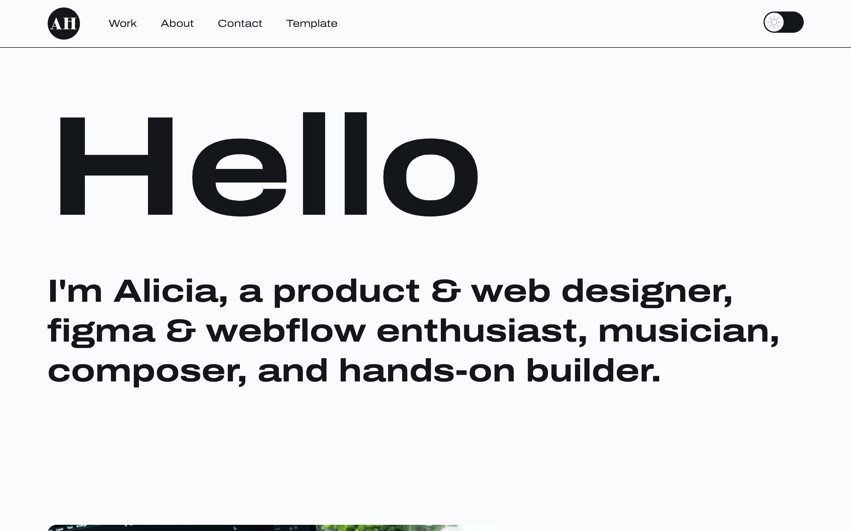Adept Portfolio Webflow Template screenshot